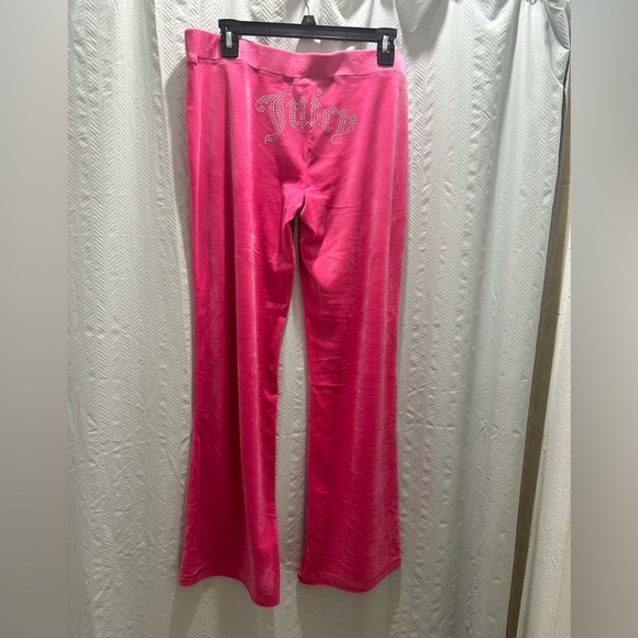 Juicy Couture BIG BLING VELOUR TRACK PANTS - Picture 8 of 8